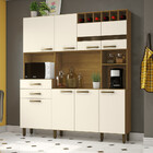 Cozinha Compacta 08 Portas 02 Gavetas Fioreza Briz