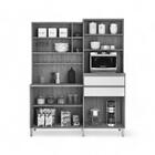 Cozinha Compacta 08 Portas Jasmim Freijó E Connect