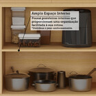 Cozinha Compacta 100 Mdf 5 Peças Com Tampo E Nicho Para Micro