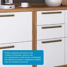 Cozinha Compacta 100% Mdf 2 Peças 4 Portas Torre Quente E Tam