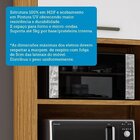 Cozinha Compacta 100% Mdf 3 Peças 6 Portas 5 Gavetas E Vidro