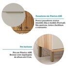 Cozinha Compacta 100% Mdf 3 Peças Com 8 Portas E Prateleira 2