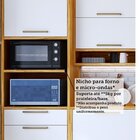 Cozinha Compacta 100% Mdf 4 Peças 7 Portas 5 Gavetas E Vidro