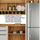 Cozinha Compacta 100% Mdf 4 Peças 9 Portas 3 Gavetas E Vidro