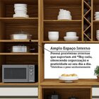 Cozinha Compacta 100% Mdf 4 Peças 9 Portas E 5 Gavetas 270cm