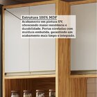 Cozinha Compacta 100% Mdf 4 Peças 9 Portas E 5 Gavetas 270cm