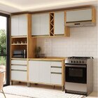 Cozinha Compacta 100% Mdf 4 Peças 9 Portas E 5 Gavetas 270cm