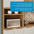 Cozinha Compacta 100% Mdf 4 Peças Com 10 Portas E Tampo 270cm