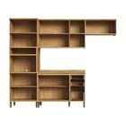 Cozinha Compacta 100% Mdf 4 Peças Com 10 Portas E Tampo 270cm