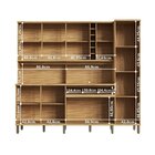 Cozinha Compacta 100% Mdf 8 Portas 1 Gaveta E Mini Adega 222c