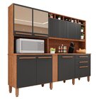 Cozinha Compacta 100% Mdf 8 Portas 2 Gavetas Millena Yescasa