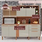 Cozinha Compacta 100% Mdf 8 Portas 2 Gavetas Millena Yescasa