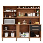 Cozinha Compacta 100% Mdf 8 Portas 2 Gavetas Millena Yescasa