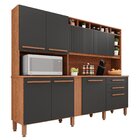 Cozinha Compacta 100% Mdf 8 Portas 2 Gavetas Millena Yescasa