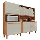 Cozinha Compacta 100% Mdf 8 Portas 2 Gavetas Millena Yescasa