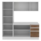 Cozinha Compacta 100% Mdf Madesa Smart 170 Cm Modulada Com Ar