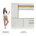 Cozinha Compacta 100% Mdf Madesa Smart 170 Cm Modulada Com Ar