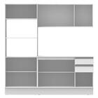 Cozinha Compacta 100% Mdf Madesa Smart 190 Cm Com Armário, Ba