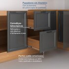 Cozinha Compacta 10 Peças 5 Aéreos 4 Balcões 1 Paneleiro Dupl