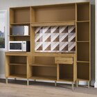 Cozinha Compacta 10 Portas 1 Gaveta 1 Nicho Para Forno Lara M