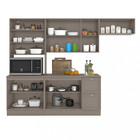 Cozinha Compacta 10 Portas 2 Gavetas Unna Poliman