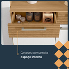 Cozinha Compacta 10 Portas E 2 Gavetas Freijó