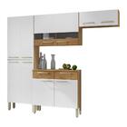 Cozinha Compacta 10 Portas E 2 Gavetas Freijó