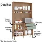 Cozinha Compacta 115 Cm 4 Portas C302 Fell