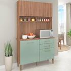 Cozinha Compacta 115 Cm 4 Portas C302 Fell