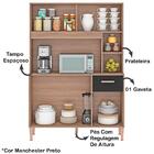 Cozinha Compacta 120 Cm 5 Portas C202 Fell