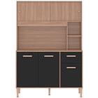 Cozinha Compacta 120 Cm 5 Portas C202 Fell