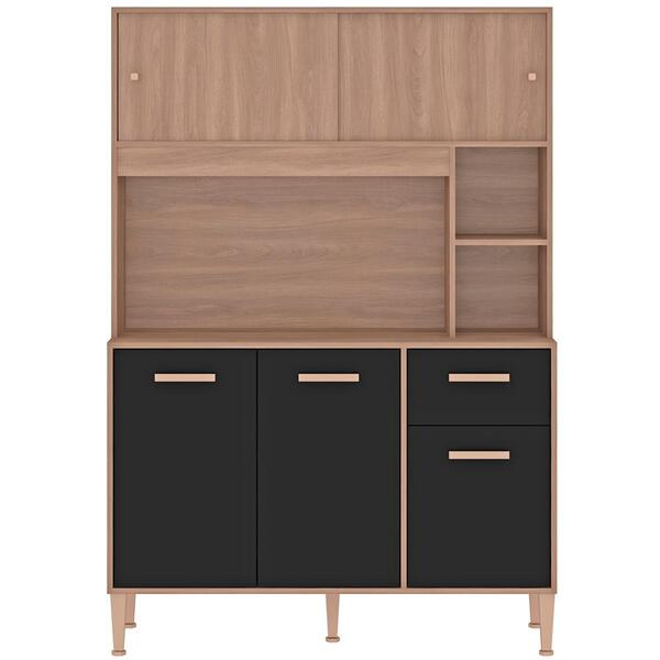 Cozinha Compacta 120 Cm 5 Portas C202 Fell