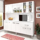 Cozinha Compacta 12 Portas 1 Gaveta Amanda Yescasa Branco