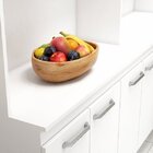 Cozinha Compacta 12 Portas 1 Gaveta Amanda Yescasa Branco/gra