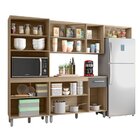 Cozinha Compacta 12 Portas 1 Gaveta Com Balcão Tampo Sintra C