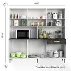 Cozinha Compacta 12 Portas Clara 15002 Pln