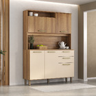 Cozinha Compacta 130 70cm 5 Portas E 2 Gavetas Com Tampo 352