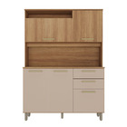 Cozinha Compacta 130 70cm 5 Portas E 2 Gavetas Com Tampo 352