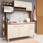 Cozinha Compacta 156 Cm Para Pia 5 Portas Cc18 Fell