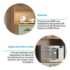 Cozinha Compacta 165,40cm 7 Portas E 2 Gavetas Com Tampo 353