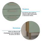 Cozinha Compacta 165,40cm 7 Portas E 2 Gavetas Com Tampo 353