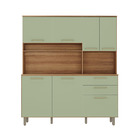 Cozinha Compacta 165 40cm 7 Portas E 2 Gavetas Com Tampo 353