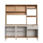 Cozinha Compacta 180cm Com Tampo E Espaço Para Forno E Microo