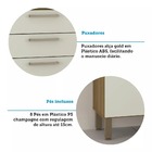 Cozinha Compacta 182 10cm 8 Portas E 2 Gavetas Sem Tampo Sem