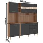 Cozinha Compacta 182 Cm 6 Portas C304 Fell