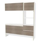 Cozinha Compacta 1 Armário Aéreo 1 Torre Quente 1 Balcão Évor