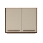 Cozinha Compacta 1 Armário Aéreo E 1 Balcão Salvador Chocolat