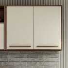 Cozinha Compacta 1 Armário Aéreo E 1 Balcão Salvador Chocolat