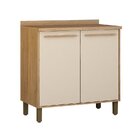 Cozinha Compacta 1 Armário Aéreo E 1 Balcão Salvador Cinamomo