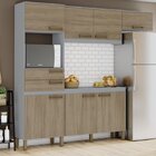 Cozinha Compacta 1 Balcão 1 Armário Alto 1 Armário Aério 7 Po